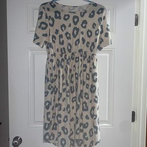 Leopard Print Dress